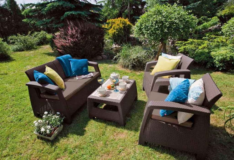 Зона отдыха Корфу сет Коричневый / Corfu set_1