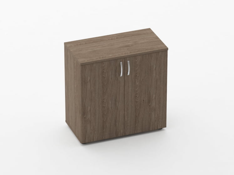 Шкаф низкий закрытый Глассй 6.08.131 Дуб Верцаска / Glassy_0