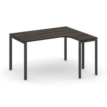 Стол эргономичный правый CОНCЕПТ CН.ОСА-002(Р) Дуб Мали Антрацит / CONCEPT CN.OSA-002(R)_0