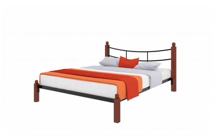 Кровать София Лукс 1200х1900 Черная / Lux_0