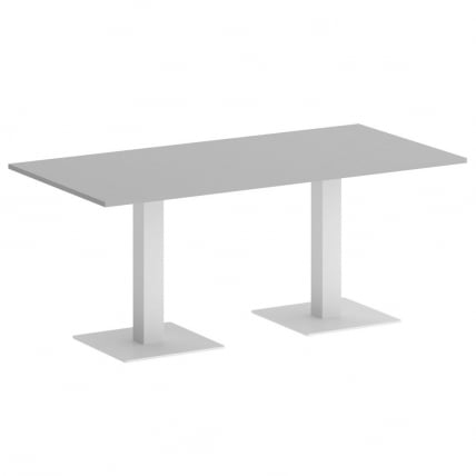 Стол прямоугольный ХОМЕ ОФФИCЕ ВР.СП-5-180.2 Серый/Белый металл / HOME OFFICE VR.SP-5-180.2_0