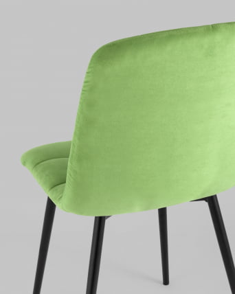 Стул Оливер велюр Травяной / Oliver_6