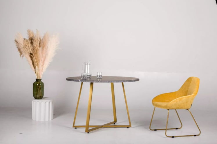 Стул Кент (С) Блю/Линк Золото / Kent_4