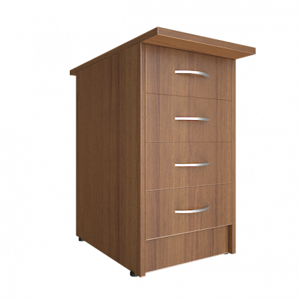 Тумба приставная (с замком) Рива А.ТП-4.2Ф-С Орех Гварнери / Riva А.ТП-4.2F-S_0