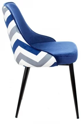 Стул для кухни Бюрократ КФ-5 зигзаг ДБЛУЕ / KF-5 DBLUE_2