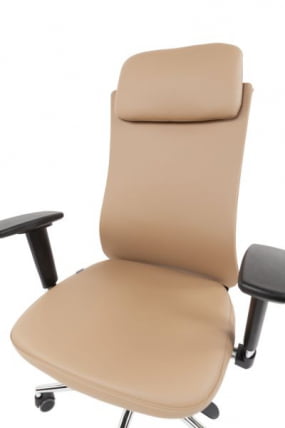 Офисное кресло CХАИРМАН 500 ЛЮКС (ЛУКС) ЭКО экокожа Бежевый / CHAIRMAN (LUX)_21