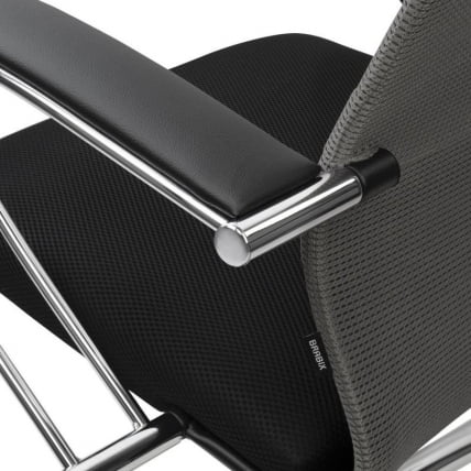 Кресло руководителя БРАБИКС ПРЕМИУМ Ултимате ЕКС-800 хром Черное/серое / BRABIX PREMIUM Ultimate EX-800_13