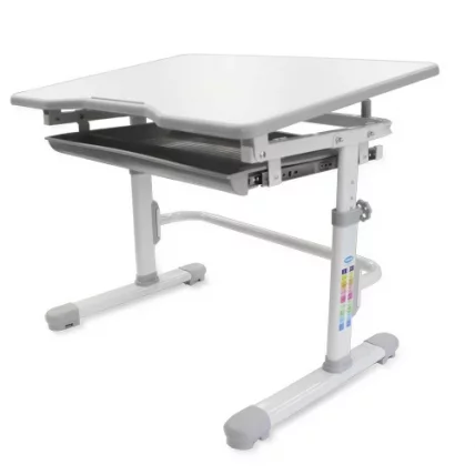 Комплект парта и стул с чехлом РИФФОРМА СЕТ-10 Белый Серый / RIFFORMA SET-10_4