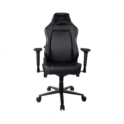 Геймерское кресло Ароззи Примо ПУ Блаcк Блаcк лого / Arozzi Primo PU Black Black logo_2