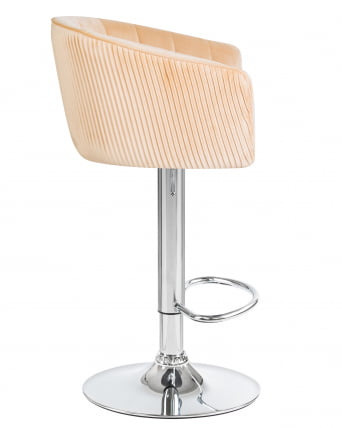 Стул барный ДОБРИН ДЭРCЙ Песочный велюр 1922-3 / DOBRIN DARCY_2