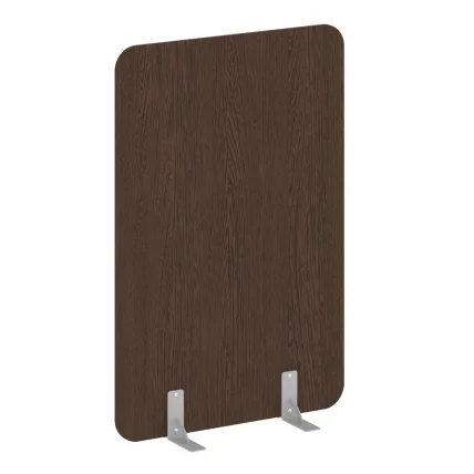 Перегородки на металлических опорах на фетровых подпятниках Р-лине ДП.Ф-100-150 Венге Цаво / R-line DP.F-100-150_0