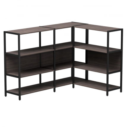 Набор стеллажных систем Еверпроф ЕВО №14 Дуб Пасадена Черный / Everprof EVO_0