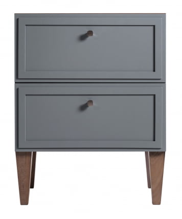 Тумба прикроватная Нортон (ТП) Серый / Norton_1