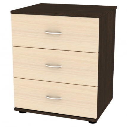 Комод Алиса(К5)657х540х459ручкаскоба96мм(Венге-ДМ) / Алиса(K5)657х540х459ручкаскоба96мм(Венге-ДМ)_0