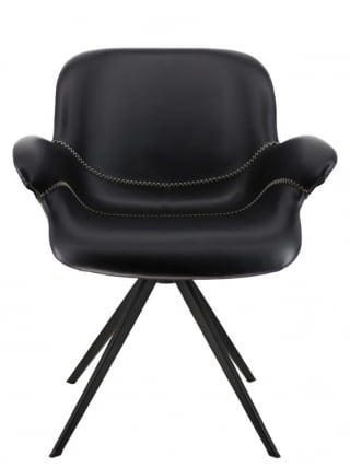 Стул Еверпроф Аурора Экокожа Черный / Everprof Aurora_2