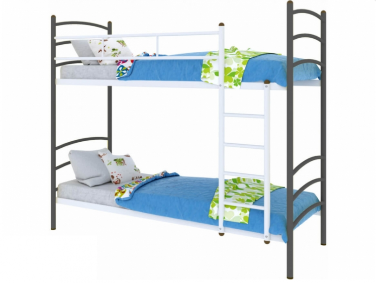 Кровать Милана Дуо 800х1900 Черная / Duo_0