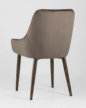 Стул Диана велюр Коричневый_5