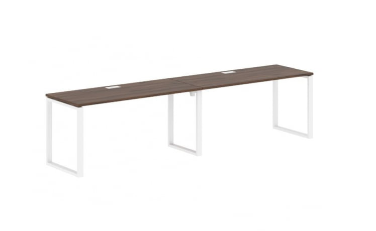 Бенч-система ЕДИС ЕКВСТ 3167 Дуб Денвер темный Белый / EDIS EQWST_0