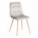 Стул CHILLY (mod. JSC-220) Велюр/металл , 44,5х52,5х88 см, Light grey (светло-серый) HLR14 / натуральный_2682795