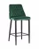 Стул полубарный Диего велюр Зеленый_227201