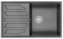 Кухонная мойка GRANULA 8601 Черный_170097