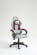Кресло спортивное TopChairs Phantom ткань серо-красный_2227028