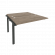 Наборный элемент рабочей станции на м/к ONIX O.M-2.NRS-2.7 Тиквуд Темный/Антрацит_252723