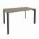 Стол рабочий на П-образном м/к ONIX O.MP-SP-3.8 Тиквуд Темный/Антрацит_252084
