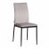 Стул CAPRI (mod. BC565-DC) металл, флок, 43 х 53 х 92 см, Light grey (светло-серый) HLR14 / черный_1452375