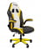 Кресло геймерское CHAIRMAN ДРАЙВ (GAME) 15 черный/желтый/белый_3632116