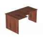 Стол компьютерный угловой Р.СКУ-16 (левый) Вишня Оксфорд_1455245