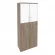 Шкаф высокий широкий ONIX O.ST-1.7R white Тиквуд Темный_254781