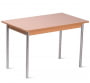 Стол для столовой 1200х700 мм ЛДСП Серый/Алюминий_3680352