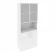 Шкаф высокий широкий ONIX O.ST-1.4R Белый Бриллиант_242804