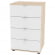 Комод Алиса(K2)856х540х459сторцевойручкой(ДСС-Белый)_354225