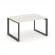 Стайл Проджект Стол переговорный SN-59O.SPRG-001.3 Дуб Наварра/Металл Антрацит 980*980*750 _3808375