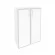 Шкаф средний широкий ONIX O.ST-2.4R white Белый Бриллиант_243039