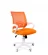 Кресло оператора CHAIRMAN 696 белый пластик (white) оранжевый_95940