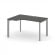 Стайл Проджект Стол рабочий эргономичный SN-59P.SPA-002(L) Антрацит/Металл Серый/Серебро Заглушка 15 _3816229