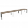 Рабочая станция на П-образном м/к ONIX O.MP-RS-3.4.7 Тиквуд Темный/Антрацит_251918