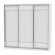 Шкаф-купе B-230х235х60-3(ЯАС-D8D8D8)_356497