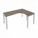 Стол письменный METAL SYSTEM БП.СА-4 Пр Вяз/Серый_237498