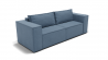 Диван Рашт (ЗР) Цвет фасада: Голубой; Тип: Прямой; Материал фасада: Металл/Велюр_866111