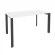 Стол рабочий на П-образном м/к ONIX O.MP-SP-3.7 Белый Бриллиант/Антрацит_239943