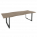Стол переговорный на О-образном м/к ONIX O.MO-PRG-25 Тиквуд Темный/Антрацит_250819