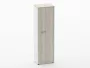 Шкаф для одежды 4 узкий Deka 10.19.302Пр Дуб Сантана светлый/Белый_91998