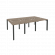 Рабочая станция на П-образном м/к ONIX O.MP-D.RS-6.0.7 Тиквуд Темный/Антрацит_252637