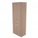 Шкаф высокий широкий STYLE Л.СТ-1.3 Вяз Благородный_237530