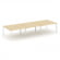 Стайл Проджект Рабочая станция двухсторонняя SN-59P.DRS-081 Акация Лорка/Металл Белый/Белый Заглушка _3810160