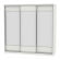 Шкаф-купе B-230х235х60-1(ВД-D8D8D8)_356337